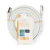 CAVO DI RETE NEDIS CCGL85520WT75 S /FTP Cat cavo 8.1 RJ45 maschio RJ45 maschio 7.50 m  Tondo  LSZH  Bianco 